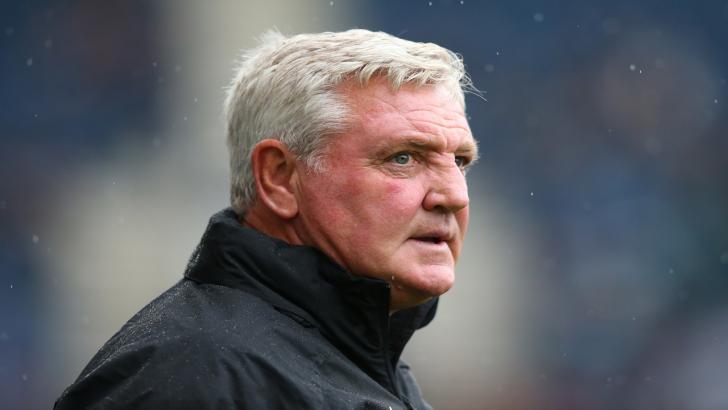 Newcastle boss Steve Bruce has his team on the up